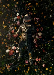 Kosmisk blomsterdrøm