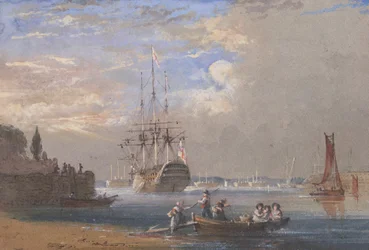 HMS St. Vincent i Plymouth
