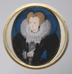 Portrett av en kvinne, 1590-tallet.