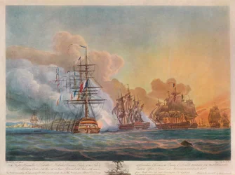 Slaget ved Nilen, ca. 1799