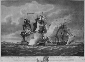 Capture of the Resistance and the Constance c1798