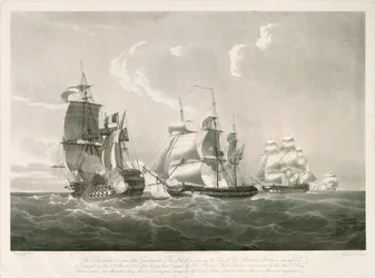Forlovelse mellom «Guillaume Tel» og HMS «Penelope», 30. mars 1800