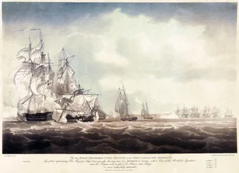 HMS #39;Pallas#39; etter å ha kjørt #39;La Minerve#39;