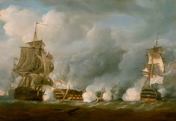 «Forsvaret» i slaget 1. juni 1794