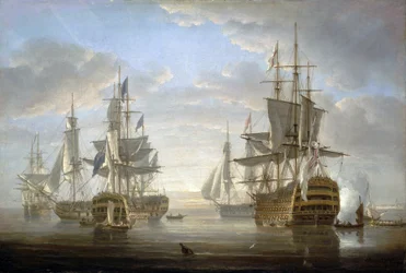 Flåten av krigsskip som Horatio Nelson (1758–1805) var kaptein på under revolusjonskrigene og Napoleonskrigene (1793–1805)