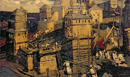 Bygge byen, 1902