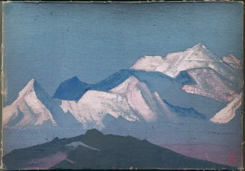 Himalaya, skisse, 1933