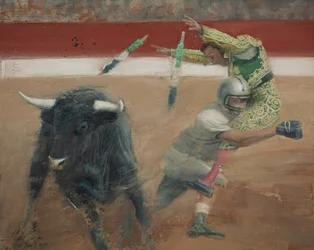 Corrida I, 2016 (olje på lerret)