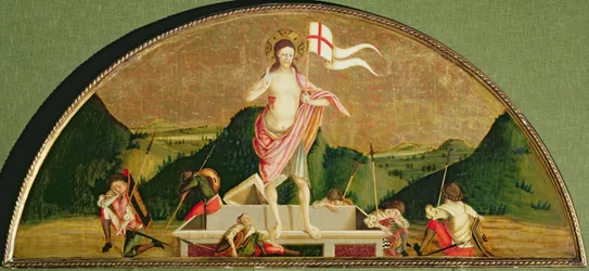 Den oppstandne Kristus (olje på panel)