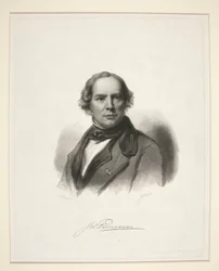 Portrett av J.W. En mindre en