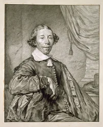 Portrett av en mann, 1681 (litho)