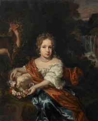 Portrett av en ukjent jente Portrett av en ukjent jente