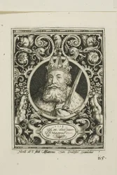 Karl den store, plate syv fra De ni verdige
