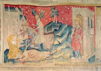 De to vitners død, 1373-87 (teppe)