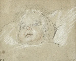 Louis-Philippe 1773-1850, hertug av Chartres som barn, 1773