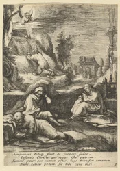 The Agony in the Garden, fra The Passion of Christ, midten av 1600-tallet.