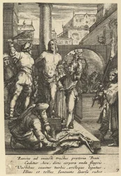 The Flagelation of Christ, fra The Passion of Christ, midten av 1600-tallet.