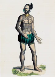 Innfødt fra Romanzoff Archipelago (Oceania)