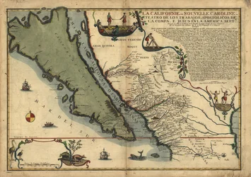 California eller New Caroline – verkenes teater, Selskapets apostoliske kirke. og Jesus i de syv amerikanske kirker. LOC 96686640