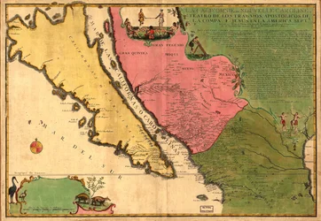 California eller New Caroline – verkenes teater, Selskapets apostoliske kirke. og Jesus i de syv amerikanske kirker. LOC 98687119