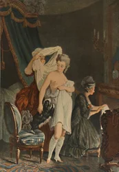 Le Lever, Å stå opp, c1770-1810, 1913