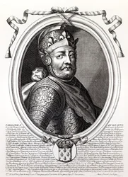 Philip Augustus II (1165-1223) Konge av Frankrike, fra 