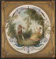 The Swing, ca. 1724 (olje på lerret)