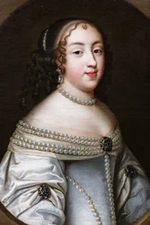 Grevinne Françoise-Marguerite Grignan (olje på lerret)