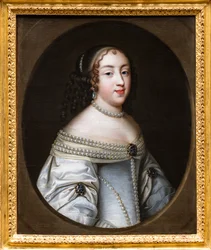 Grevinne Françoise-Marguerite Grignan (olje på lerret)
