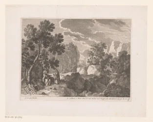 Temptation of Christ by Satan Landscapes with Scenes from the Life of Christ (serietittel)