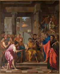 Saint Paul blinder den falske profeten Bar-Jesus og omvendte prokonsulen Sergius