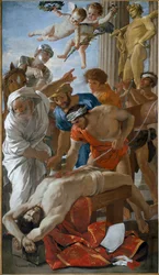 Den hellige Erasmus#39; martyrium