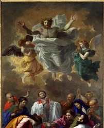 Saint Francois Xavier minner til livet datteren til en innbygger i Cangoxima i Japan Saint Francois Xavier