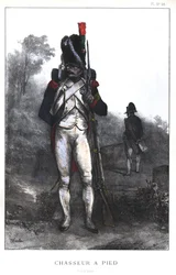 Napoleonskrigene, den franske hæren, Foot Chasseur of the Imperial Guard i full kjole, 1845