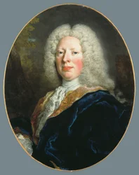 Frederick Augustus, grev Rutowski, ca. 1729 (olje på lerret)