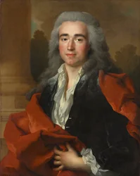 Portrett av Anne Louis Goislard de Montsabert, Comte de Richbourg-le-Toureil, 1734.