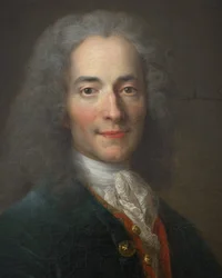 Voltaire [i en alder av tjuefire ()], detalj