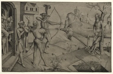 The Kings Sons Shooting on their Dead Fathers Body, 1495-1504.