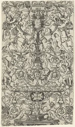 Fragment av ornamentpanel med Mars Ornamentpaneler (serietittel)