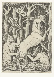 To satyrer drikker geitemelk