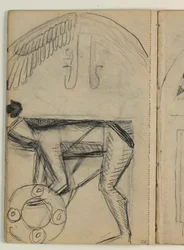 Utkast til Poul S. Christiansens gravstein