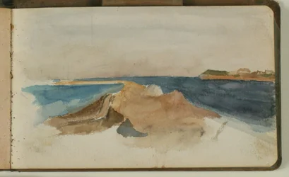 Utsikt over Øresund, ved fortene