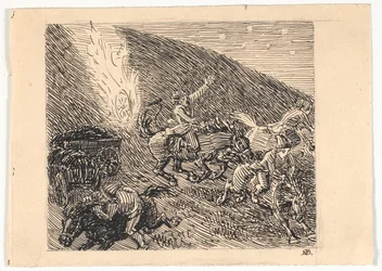 Klargjøring for gavlene i Brunde