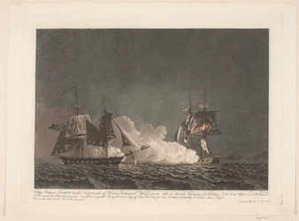 Kampen mellom briggen Lougen og en engelsk brigg, 14. mars 1808