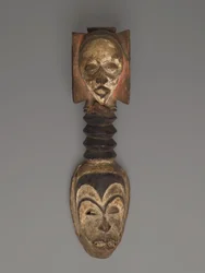 Okorossia Mask, Igbo (tre, pigment)