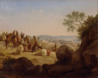 Pilegrimer før Jerusalem, 1831