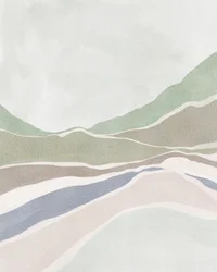 Landskapet i Muted Hills