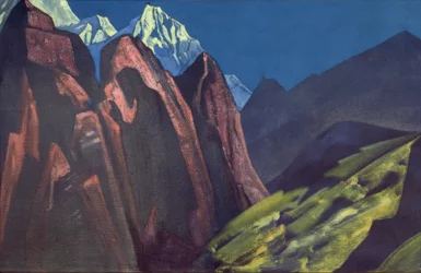 N.K. Roerich, Mesterens skygge