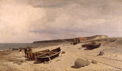 Part Of Beach From Jæren