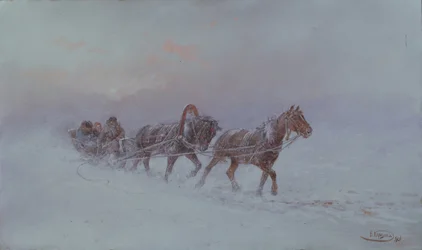 Snøstorm, 1901